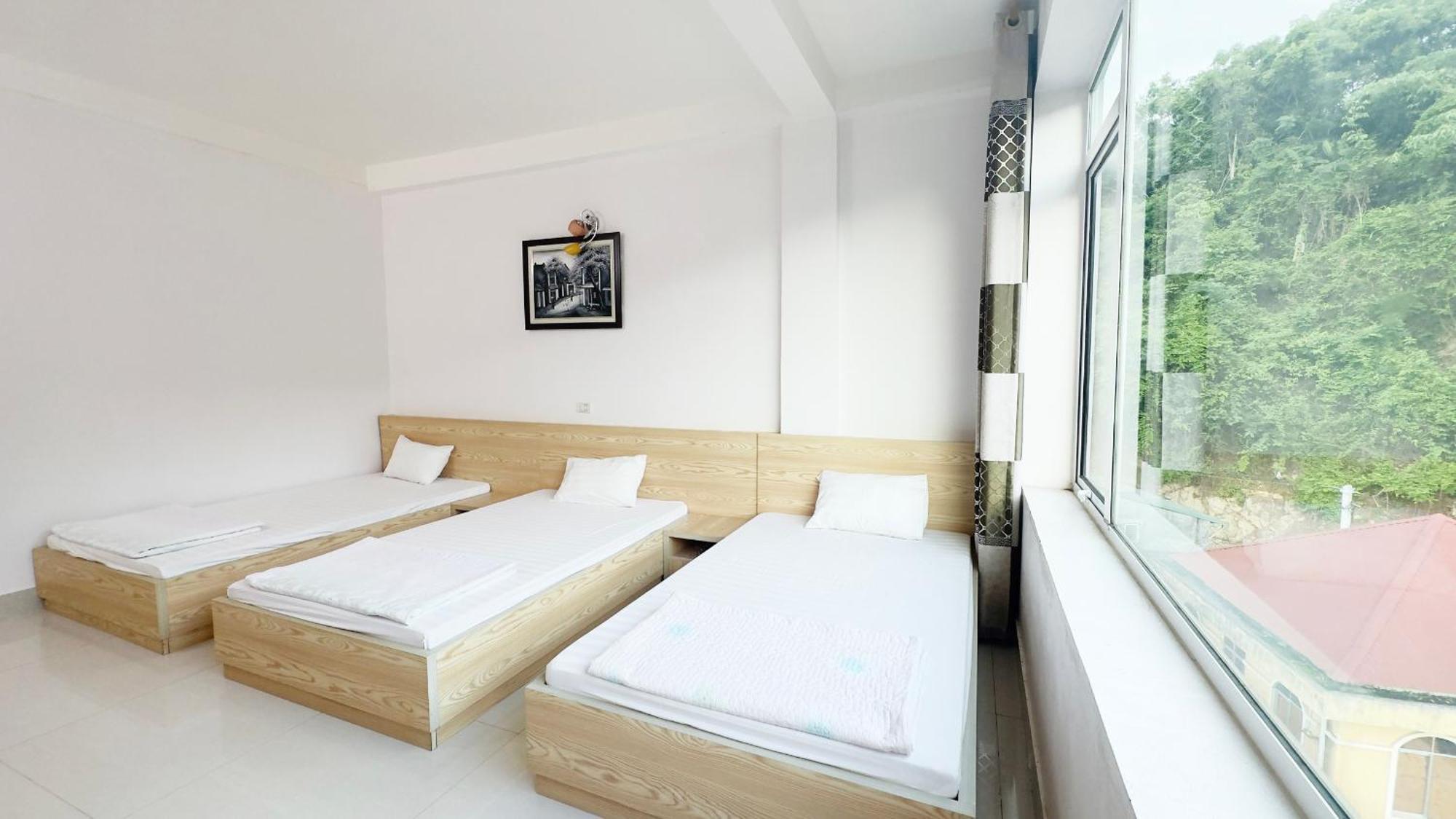 Quy Anh Hotel Bao Lac Town Exterior foto
