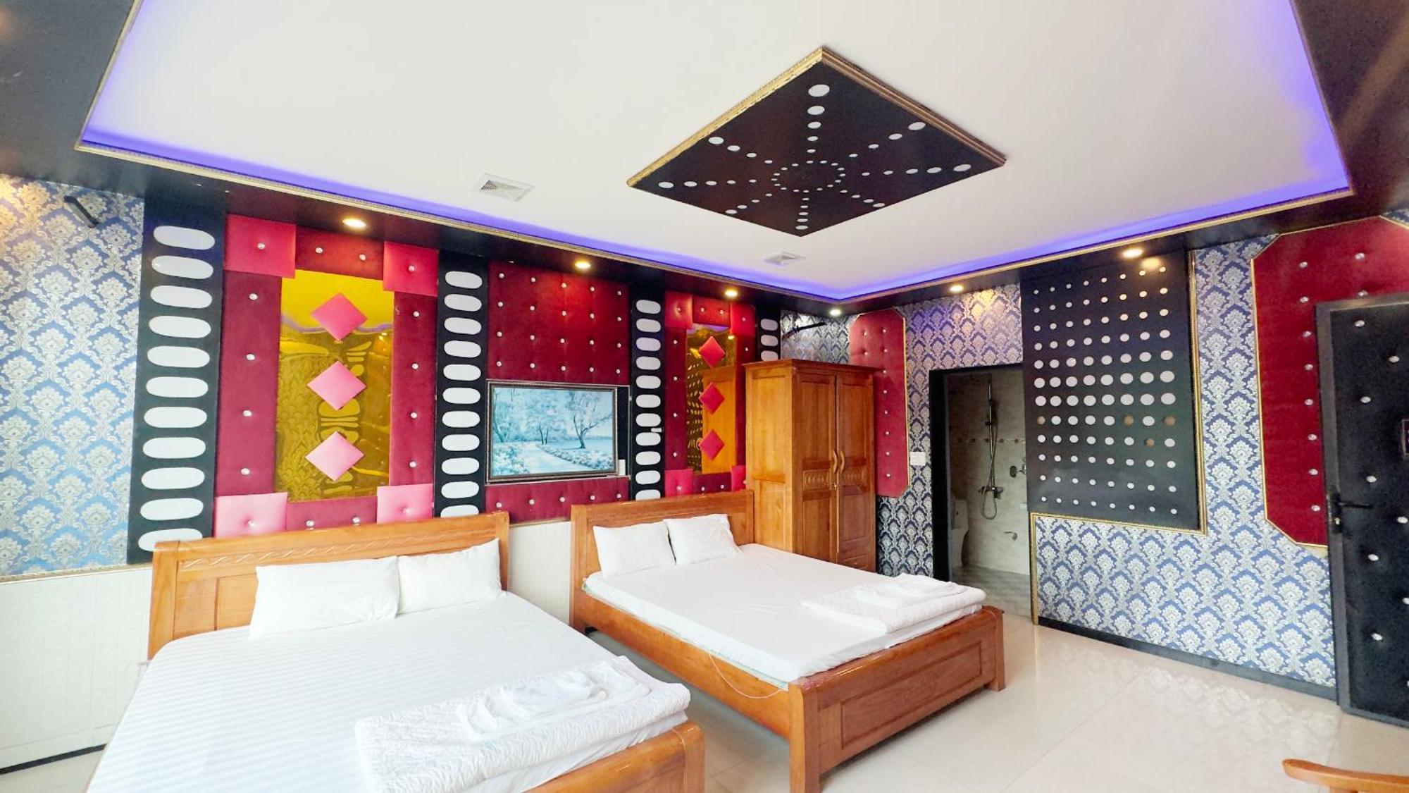 Quy Anh Hotel Bao Lac Town Exterior foto